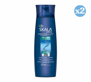 Pack 2x - Anti-Schuppen-Shampoo + Conditioner Men 325ml - Skala - 1