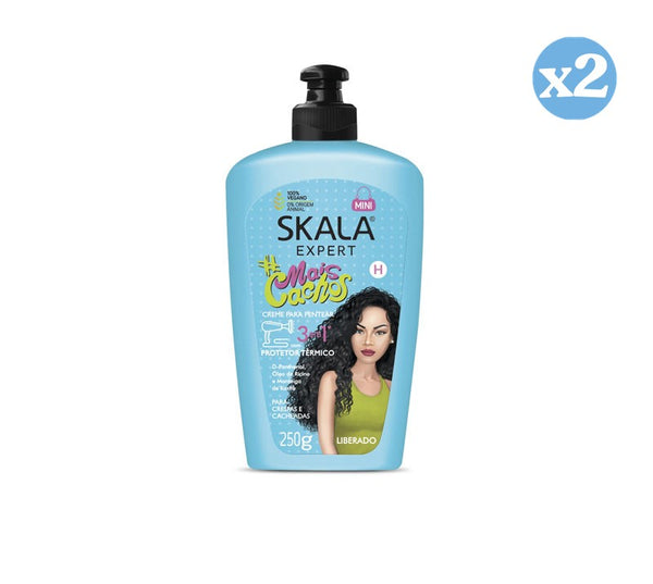 Pack 2x - Lockencreme Mais Cachos 250g - Skala - 1