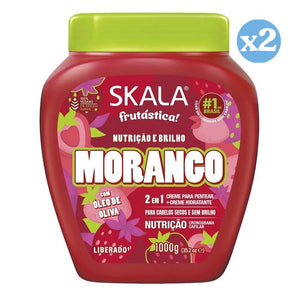 Pack 2x - Erdbeer-Spülcreme 1000 ml - Skala - 1
