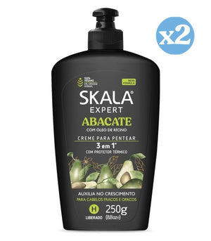 Pack 2x - HAARCREME BOMBA VITAMINE AVOCADO 250GR - Skala - 1