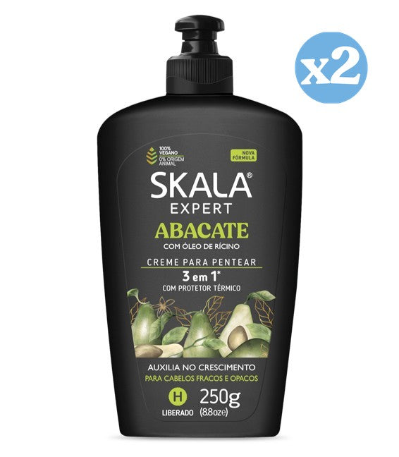 Pack 2x - HAARCREME BOMBA VITAMINE AVOCADO 250GR - Skala - 1