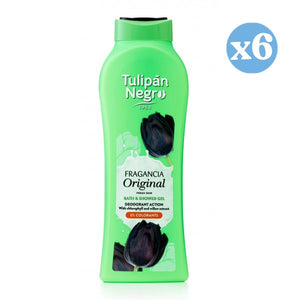 Pack 6x - TULIPAN NEGRO ORIGINAL Duschgel 650 ml - Tulipan Negro - 1