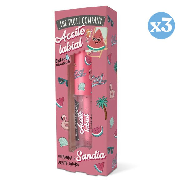 3er Pack - Wassermelonen Lippenöl - The Fruit Company - 1