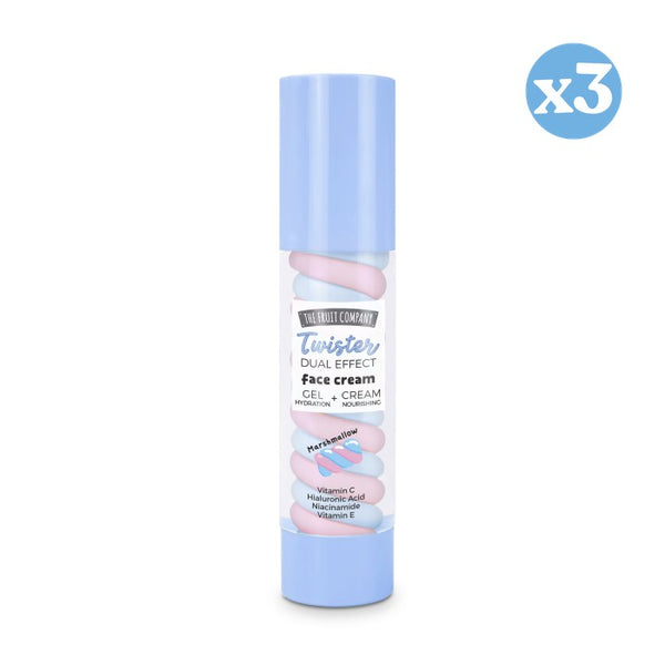 Pack 3x - Twister Dual Effect Gesichtscreme 50 gr - The Fruit Company - 1