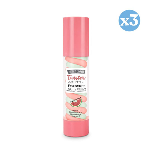 Pack 3x - Twister Dual Effect Gesichtscreme - The Fruit Company - 1
