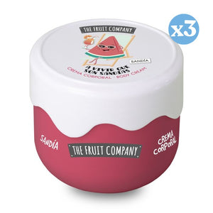 3er Pack - Wassermelonen-Körperlotion Seideneffekt 200 g - The Fruit Company - 1