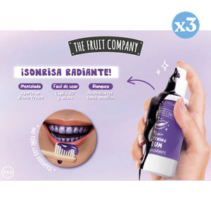 Pack 3x - Aufhellendes Zahnaufhellungsserum 30 ml - The Fruit Company - 2
