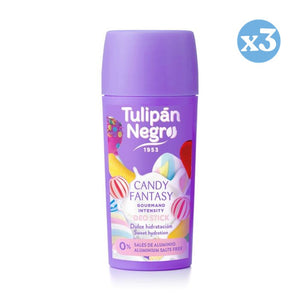Pack 3x - Deo-Stick Gourmand Candy Fantasy 60 ml - Tulipan Negro - 1