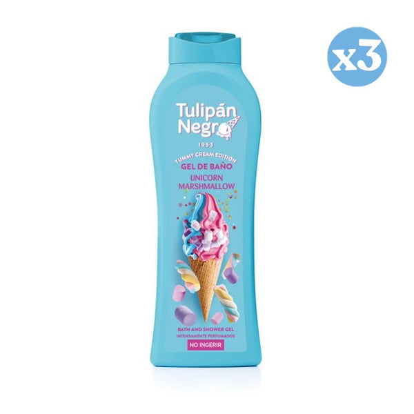 Pack 3x - Einhorn-Gel 650 ml - Tulipan Negro - 1