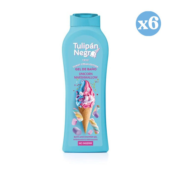 Pack 6x - Einhorn-Gel 650 ml - Tulipan Negro - 1