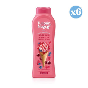 Pack 6x - Joghurtgel mit roten Früchten 650 ml - Tulipan Negro - 1