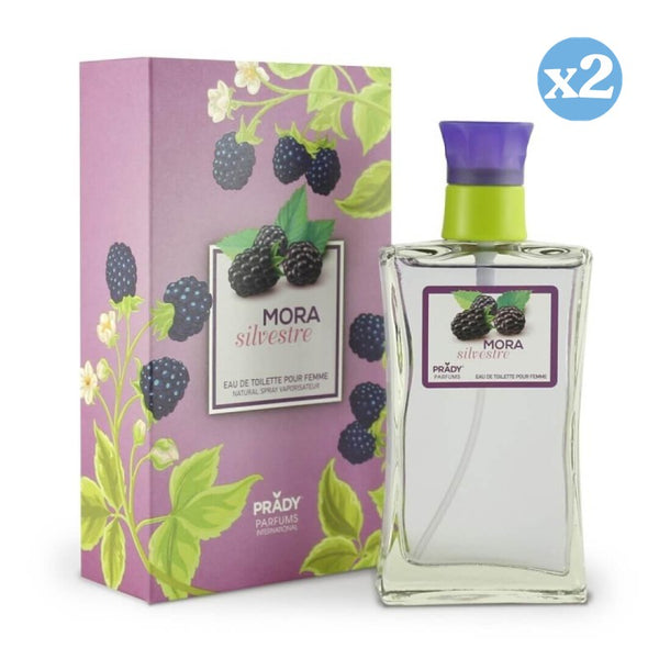 Pack 2x - Eau de Toilette "Wilde Brombeere" - 100ml - Frau - Prady - Prady - 1