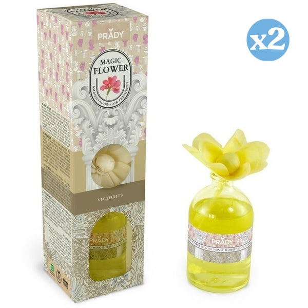 Pack 2x - MAGIC FLOWER AMBIENTADOR VICTORIUS 100ML PRADY - Prady - 1