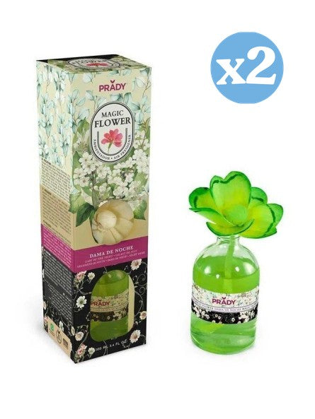 Pack 2x - MAGIC FLOWER LUFTERFRISCHER DAMA DE NOCHE 100ML PRADY - Prady - 1