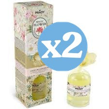 Pack 2x - MAGIC FLOWER LUFTERFRISCHER GARDENIA GARTEN 100ML PRADY - Prady - 1