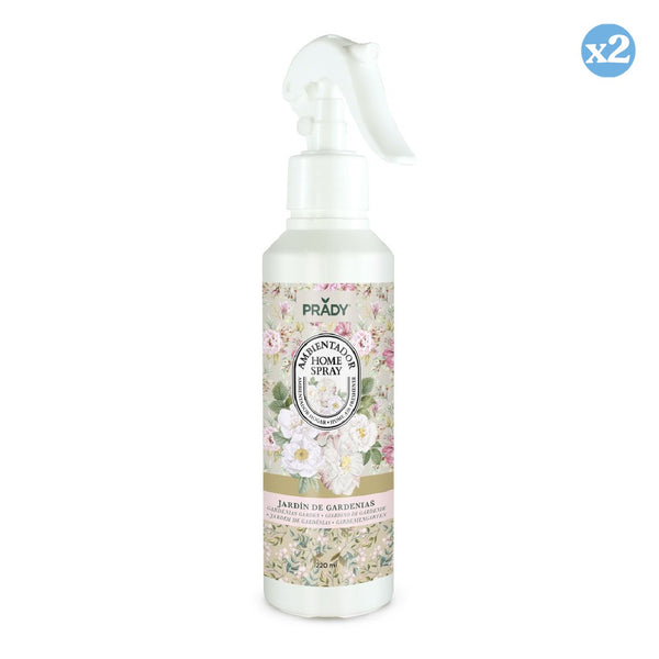 Pack 2x - RAUMDUFT HOME SPRAY GARDENIA GARDEN 220ML - Prady - 1