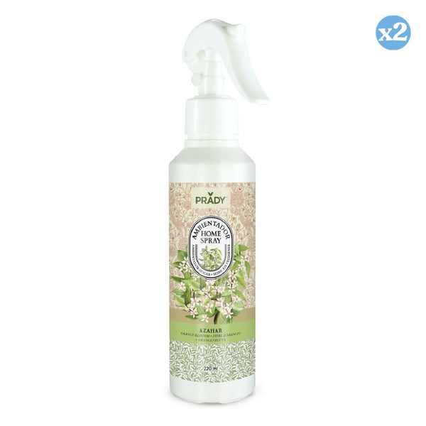 Pack 2x - RAUMDUFT HOME SPRAY ORANGENBLÜTE 220ML - Prady - 1