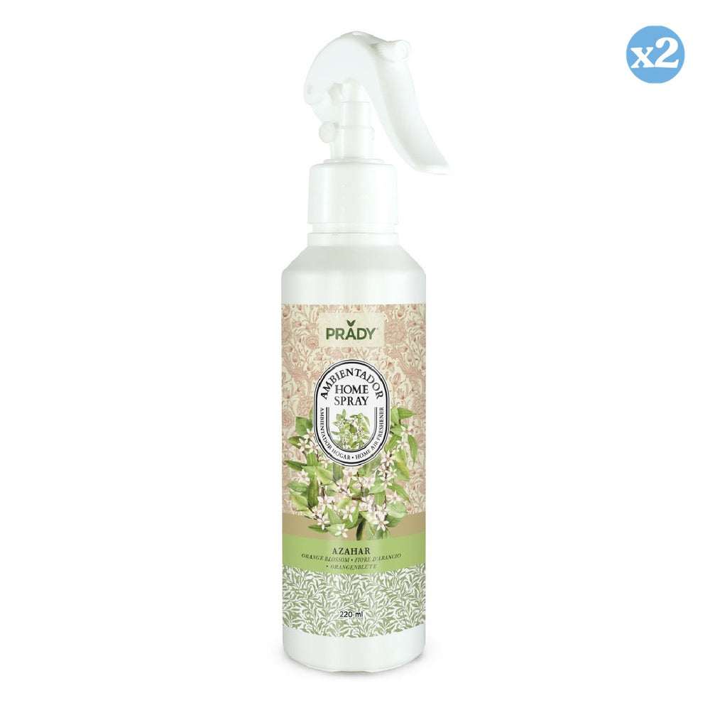 Pack 2x - RAUMDUFT HOME SPRAY ORANGENBLÜTE 220ML - Prady - 1
