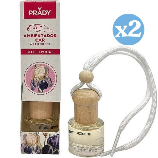 Pack 2x - AUTO LUFTERFRISCHER BELLE EPOQUE PRADY 6ML - Prady - 1