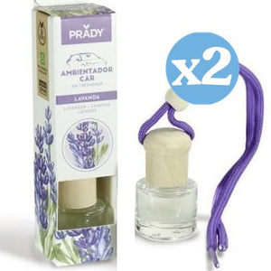 2er-Pack - AUTO LUFTERFRISCHER LAVENDEL PRADY 6ML - Prady - 1