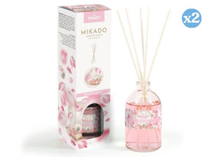 Pack 2x - MIKADO RAUMLUFTERFRISCHER WHITE MUSK 100ML - Prady - 1