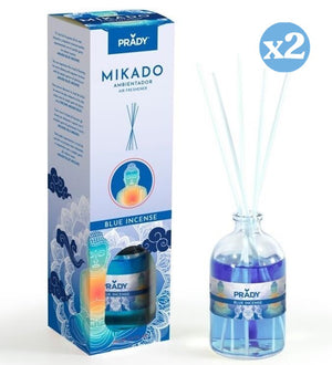 Pack 2x - MIKADO RAUCHAROMA BLUE INCIENSE 100ML - Prady - 1