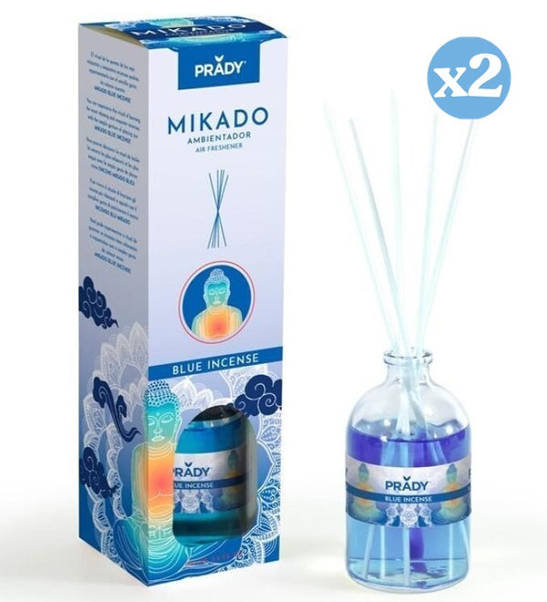 Pack 2x - MIKADO RAUCHAROMA BLUE INCIENSE 100ML - Prady - 1