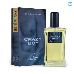 Pack 2x - CRAZY BOY HOMME COLOGNE - Prady - 1