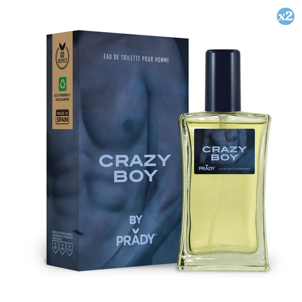 Pack 2x - CRAZY BOY HOMME COLOGNE - Prady - 1