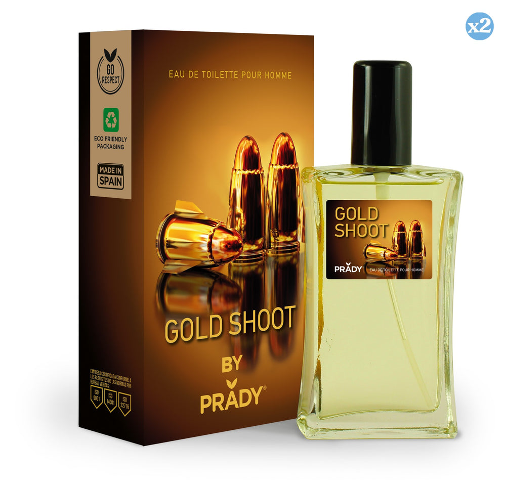Pack 2x - GOLD SHOOT HOMME KOLLEKTION - Prady - 1