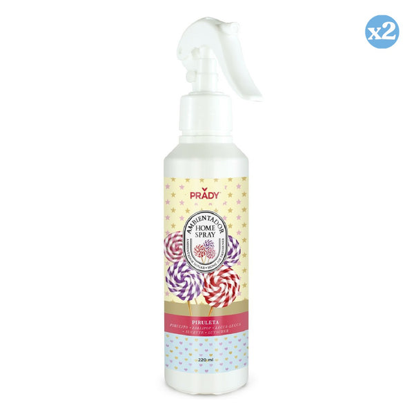 Pack 2x - LUFTERFRISCHER HOME SPRAY LUTSCHER 220ML - Prady - 1