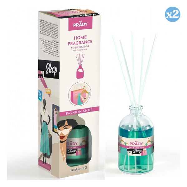 Pack 2x - MIKADO LUFTERFRISCHER FASHION SHOP 100ML - Prady - 1