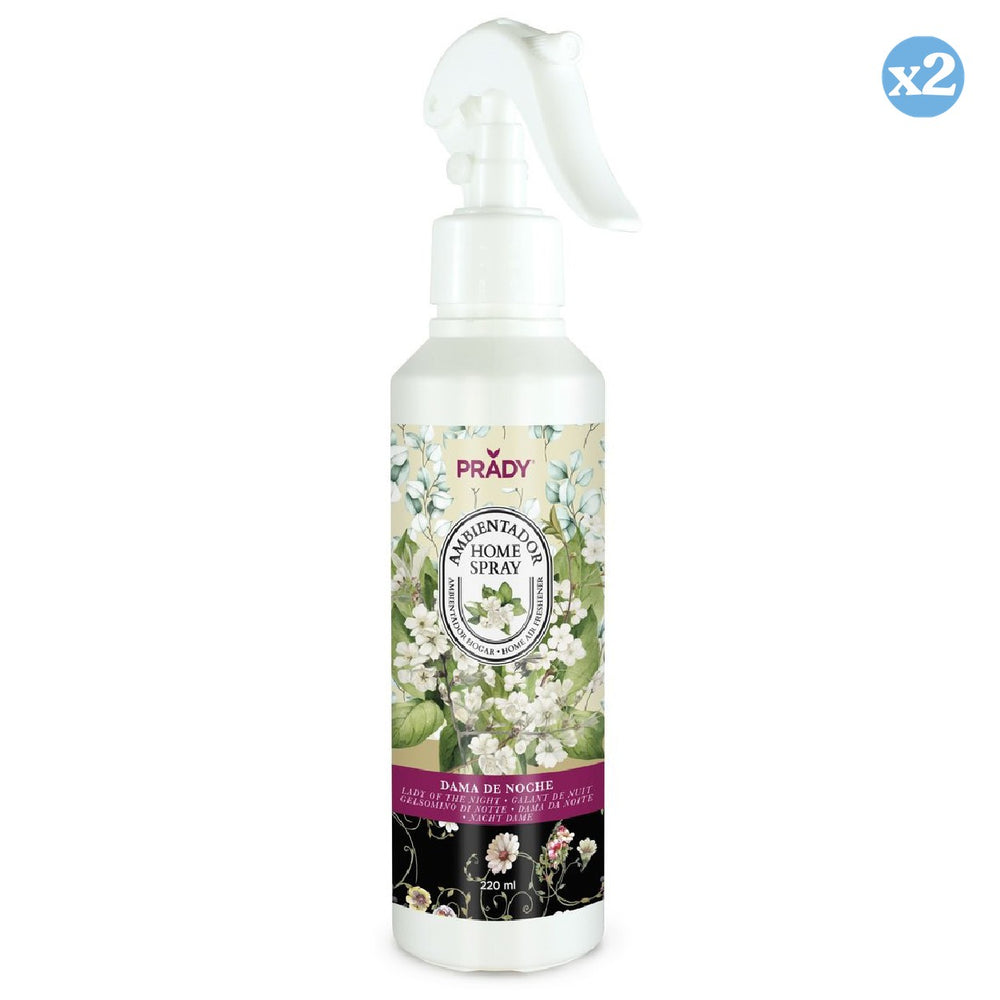 Pack 2x - RAUMDUFT HOME SPRAY NACHTDUFT 220ML - Prady - 1
