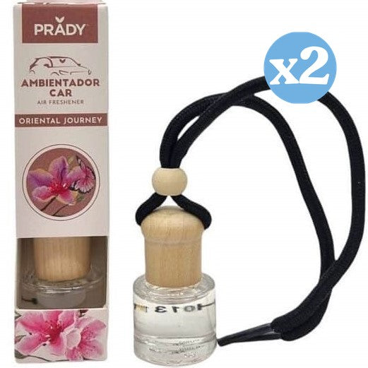2er Pack - ORIENTALISCHER AUTO LUFTERFRISCHER JOURNEY PRADY 6ML - Prady - 1