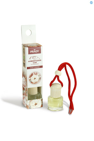 Pack 2x - AUTO LUFTERFRISCHER OUD & ROSE PRADY 6ML - Prady - 1