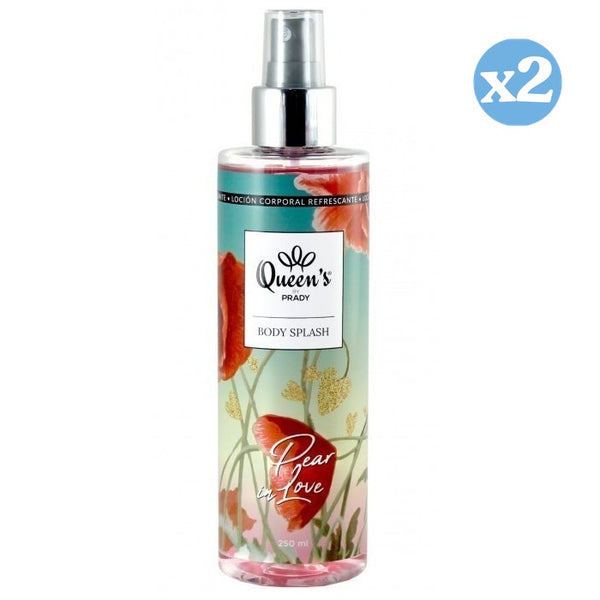 Pack 2x - BODY SPLASH PEAR IN LOVE PRADY 250ML - Prady - 1