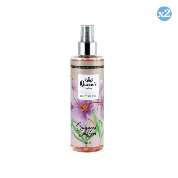 Pack 2x - BODY SPLASH GEZUCKERTER SAFRAN PRADY 250ML - Prady - 1