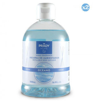 Pack 2x - Refill Duftspender Mikado Ocean - 500 ml - Prady - Prady - 1