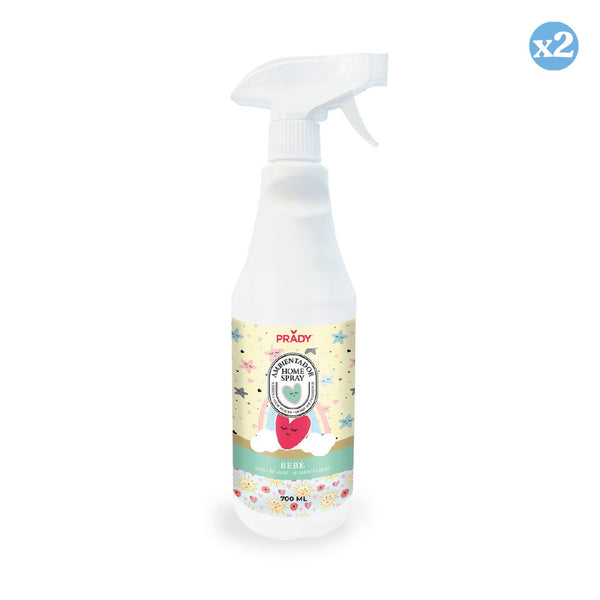 Pack 2x - RAUMSPRAY BABY 700 ML - Prady - 1