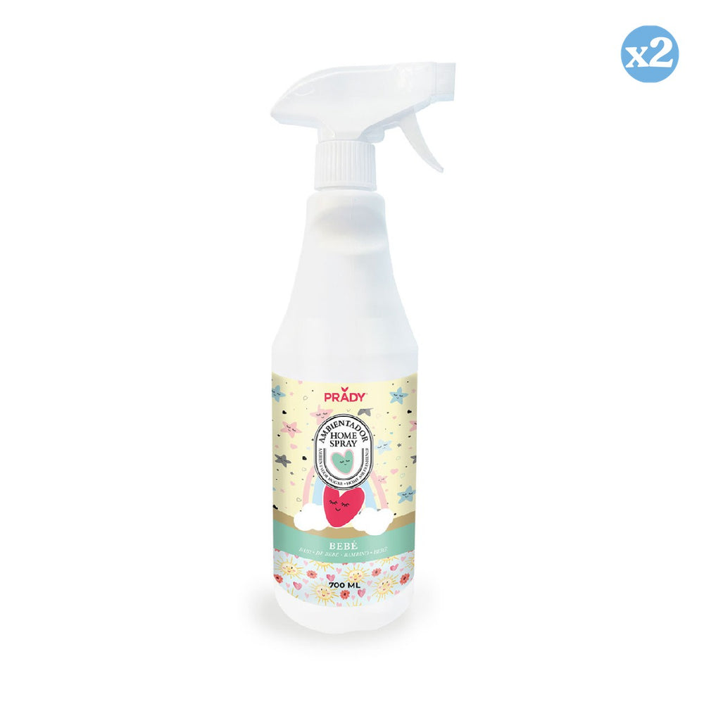 Pack 2x - RAUMSPRAY BABY 700 ML - Prady - 1
