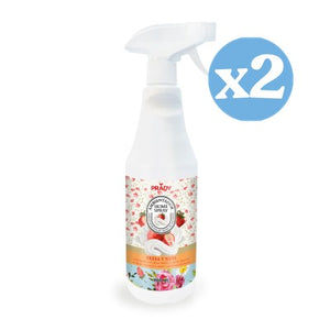 2er-Pack - LUFTERFRISCHER HOME SPRAY ERDBEERE UND SAHNE 700 ML - Prady - 1
