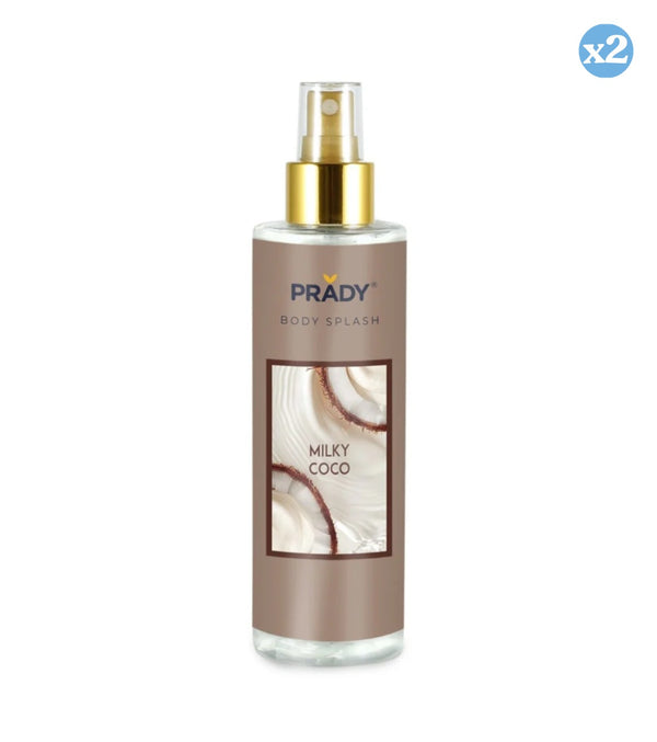 Pack 2x - BODY SPLASH MILKY COCO - FEMME - PRADY - Prady - 1