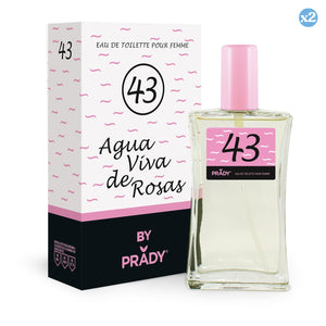 Doppelpack - DUFTWASSER LEBENDIGE ROSENSAMMLUNG FÜR FRAUEN - Prady - 1