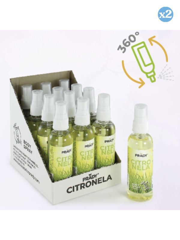 Pack 2x - Körperspray Zitronengras - 100 ml - Prady - Prady - 1