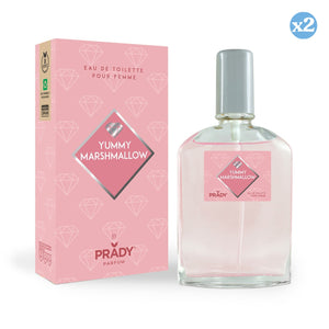 Pack 2x - DAMEN EAU DE TOILETTE YUMMY MARSHMALLOW - PRADY - Prady - 1