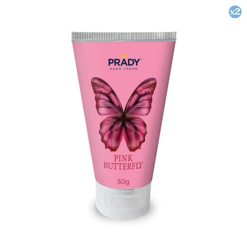 Pack 2x - HANDCREME PINK BUTTERFLY - Prady - 1