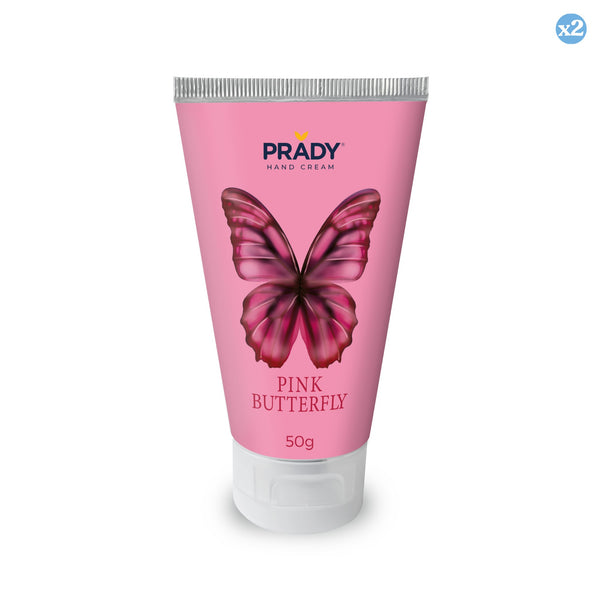 Pack 2x - HANDCREME PINK BUTTERFLY - Prady - 1