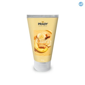 Pack 2x - RÖHRCHEN 50GR HANDCREME CLAIRA BANANE - Prady - 1