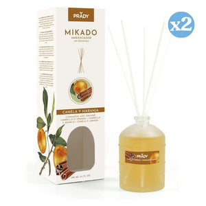 Pack 2x - MIKADO  ZIMT UND ORANGE 100 ML - Prady - 1