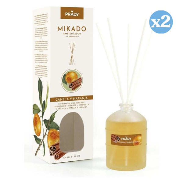 Pack 2x - MIKADO  ZIMT UND ORANGE 100 ML - Prady - 1